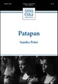 Patapan SSAA choral sheet music cover